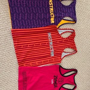 Zumba Instructor Racerbacks size M